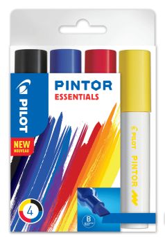 PILOT Marker Set Pintor Essentials B S4/0537540 4 Farben