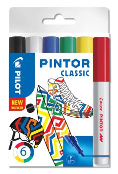 PILOT Marker Pintor Set Standard F S6/0517405 6 Stifte