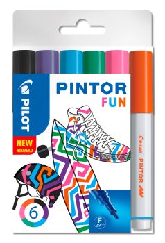 PILOT Marker Set Pintor Creative EF S6/0537465 6 Farben