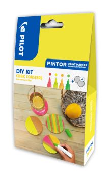 PILOT Marker Pintor Set 1.4mm WLT572534 Kork Untersetzer