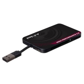 Pny flash card reader high perf. flashread-hi higper-bx usb 3.0 - Pny-flashread-hi-3536401516545-02.jpg