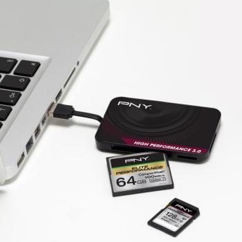 Pny flash card reader high perf. flashread-hi higper-bx usb 3.0 - Pny-flashread-hi-3536401516545-04.jpg