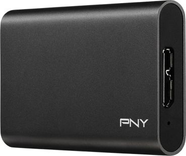 PNY Pro Elite USB 3.1 Gen 2 500GB PSD0CS2060-500-RB Type-C Portable SSD dark-grey