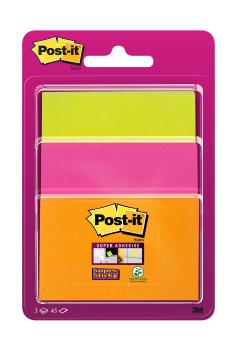 POST-IT Super Sticky Notes 3432SS3PO multicolor 3 Stück