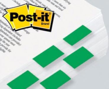 POST-IT Index Tabs 25,4x43,2mm 680-3 grün/50 Tabs