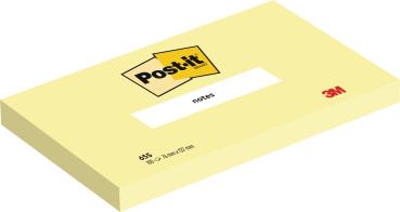 POST-IT Block 76x127mm 6830CYW10 gelb/100 Blatt