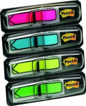 POST-IT Index Pfeile 684-ARR4 neon 4-farbig ass./4x24 Blatt