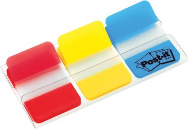 POST-IT Index Strong 25,4x38mm 686-RYB 3-farbig/3x22 Tabs