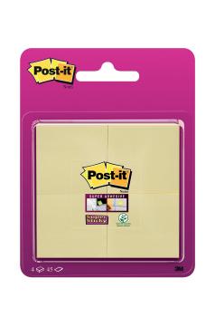 POST-IT Super Sticky Notes 48x48mm 6910SSS-CY gelb