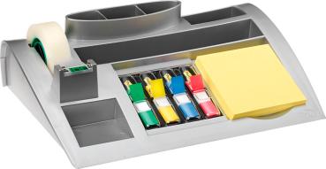 Post-it organizer silbergrau c50n mit 810, 654, 4x683 - Post-it-c50n-4001895867637