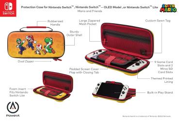 Power a protectioncase nsw-nsw lite nscs0047-01 oled , mario and friends - Power-a-nscs0047-01-0617885032110-05.jpg