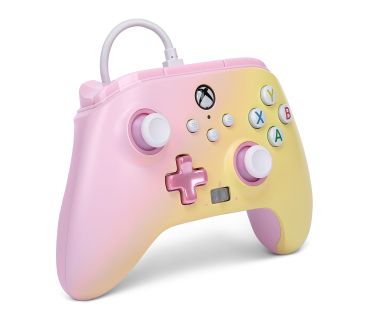 POWER A Enhanced Wired Controller PAXBGP0003-01 Xbox Series X/S Pink Lemonade