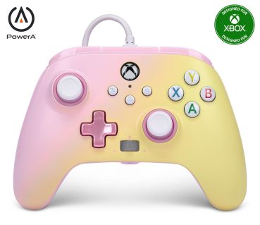 POWER A Enhanced Wired Controller PAXBGP0003-01 Xbox Series X/S Pink Lemonade