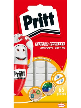 PRITT Haftpunkte Multi-Fix PGP55 weiss 65 Stück