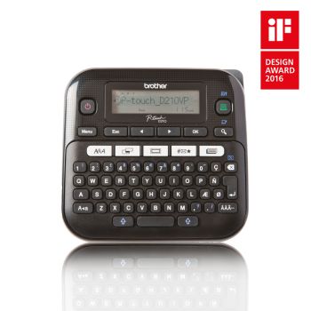 PTOUCH Gerät inkl. Koffer PT-D210VP und Adapter