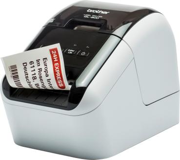 Ptouch labelprinter ql-800ua1 inkl. 2 etikettenrollen - Ptouch-ql-800ua1-4977766771245