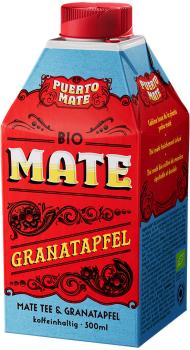 PUERTO Mate Granatapfel Bio 4111 50 cl, 8 Stk.