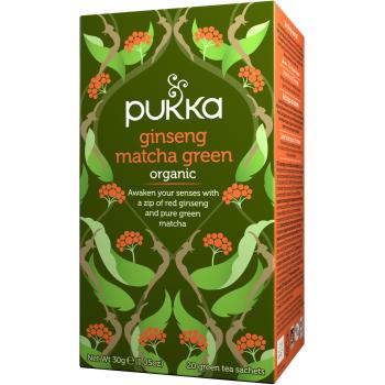 PUKKA Ginseng Matcha Green 4091008 Bio Grüntee 20 Beutel