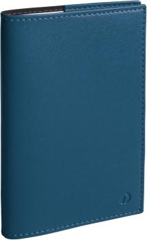 QUO-VADIS Agenda Aff. PREST FR Soho 2024 285992Q bleu acier, 1W/2S, 10x15cm