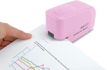 RAPESCO Heftgerät Autom. USB/Batterie 1451 rosa