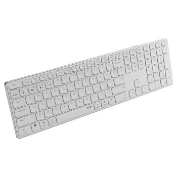 RAPOO E9800M ultraslim keyboard 11491 wireless, White