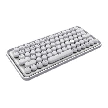 RAPOO Ralemo Pre 5 mech. Keyboard 11567 wireless, White-Silver