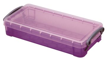 REALLY USEFUL BOX Kunststoffbox 0,55lt 68501608 transparent violett