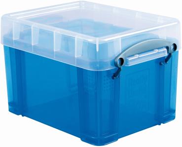 REALLY USEFUL BOX Kunststoffbox 3lt 68502006 transparent blau