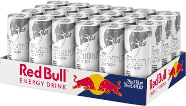 RED BULL Energy Drink Alu 4255 White Edition 25 cl, 24 Stk.