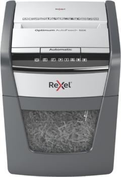 REXEL Aktenvernichter Optimum AF+ 2020050XCH X50, P-4, 20lt