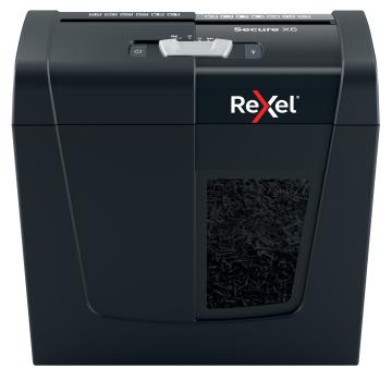 REXEL Aktenvernichter Secure 2020122EU X6, P-4, 10lt