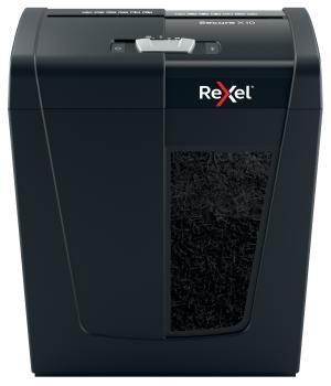 REXEL Aktenvernichter Secure 2020124EU X10, P-4, 18lt