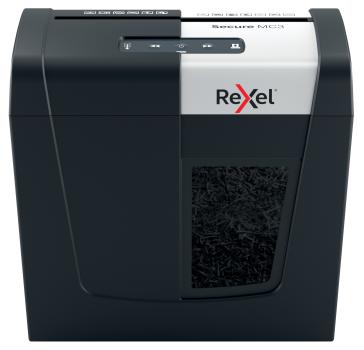 REXEL Aktenvernichter Secure 2020128EU MC3, P-5, 10lt