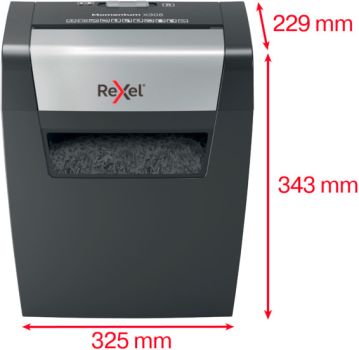 REXEL Aktenvernichter Momentum 2104570EU X308, P-3, 15lt