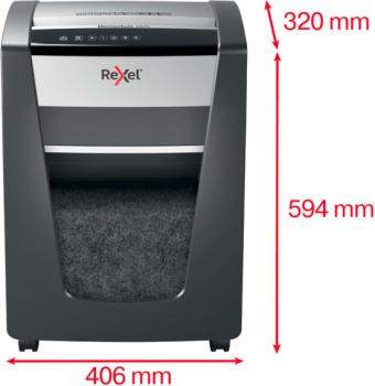 Rexel aktenvernichter momentum 2104578ch x420, p-4, 30lt - Rexel-2104578ch-5028252523400-04.jpg