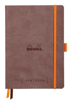 RHODIA Goalbook Notizbuch A5 117572C Softcover Schokoladenb. 240 S.