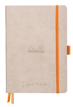 RHODIA Goalbook Notizbuch A5 117574C Softcover beige 240 S.