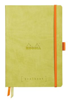 RHODIA Goalbook Notizbuch A5 117575C Softcover anisgrün 240 S.