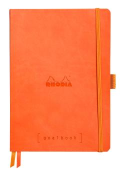 RHODIA Goalbook Notizbuch A5 117583C Softcover mandarine 240 S.