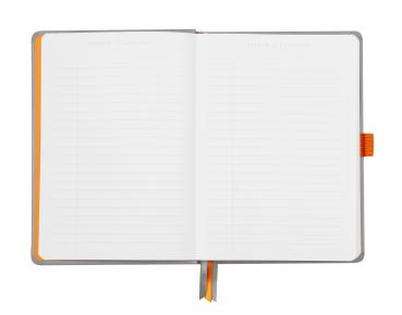 RHODIA Goalbook Notizbuch A5 118570C Hardcover silber 240 S.