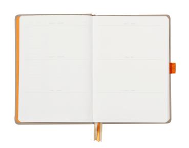 RHODIA Goalbook Notizbuch A5 118574C Hardcover beige 240 S.