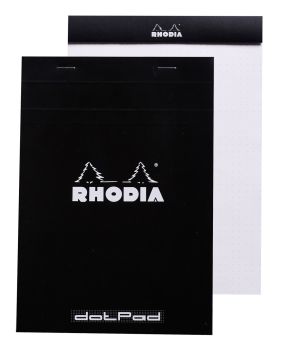 RHODIA Dot Pad schwarz A5 16559C Raster 80 Blatt