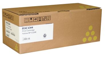 RICOH Toner yellow 407643 SP C220 2000 Seiten