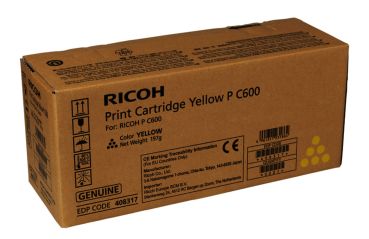 RICOH Toner yellow 408317 P C600 12'000 Seiten