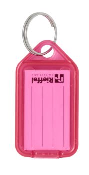 RIEFFEL Schlüsseletiketten 38x22mm KT 1000 PINK pink 100 Stück