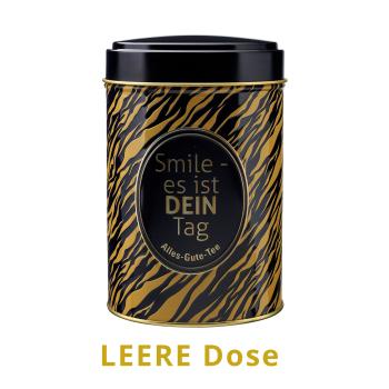 ROOST Teedose 1903 leer, Smile - es ist DEIN Tag