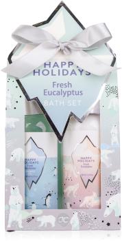 ROOST Badeset Happy Holidays 6054257 Duschgel, Bodylotion 100ml