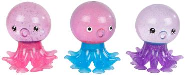 ROOST Squeeze Ball Octopus 621579 mit Saugnäpfen assortiert