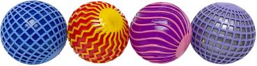 ROOST Hüpfball Disco mit Licht 621584 assortiert, 6cm