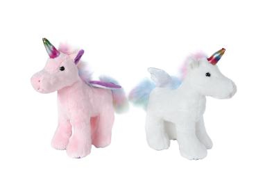 ROOST Plüsch Einhorn 22cm 660604 assortiert